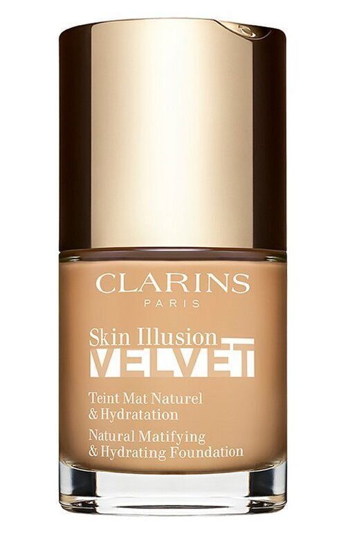 Увлажняющий тональный крем с матовым покрытием Skin Illusion Velvet, 110N honey (30ml) Clarins
