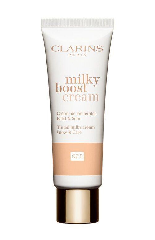 Тональный крем с эффектом сияния Milky Boost Cream, 02.5 (45ml) Clarins