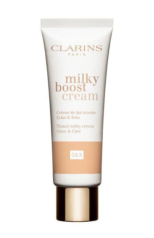Тональный крем с эффектом сияния Milky Boost Cream, 03.5 (45ml) Clarins