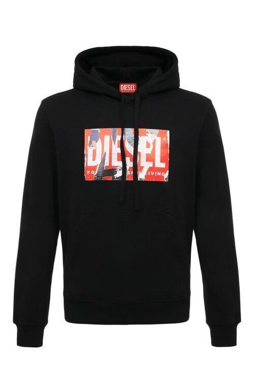 Хлопковое худи Diesel