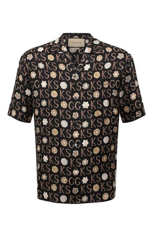 Шелковая рубашка Gucci x Ken Scott Gucci