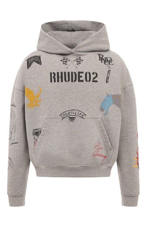 Хлопковое худи Rhude