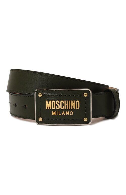 Кожаный ремень Moschino