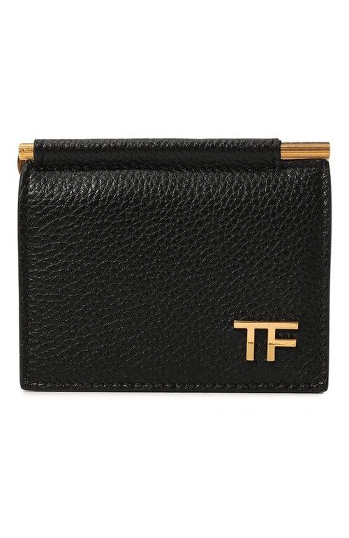 Кожаный зажим для купюр Tom Ford YT340/LCL158G