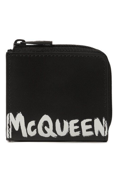 Кожаный кошелек для монет Alexander McQueen