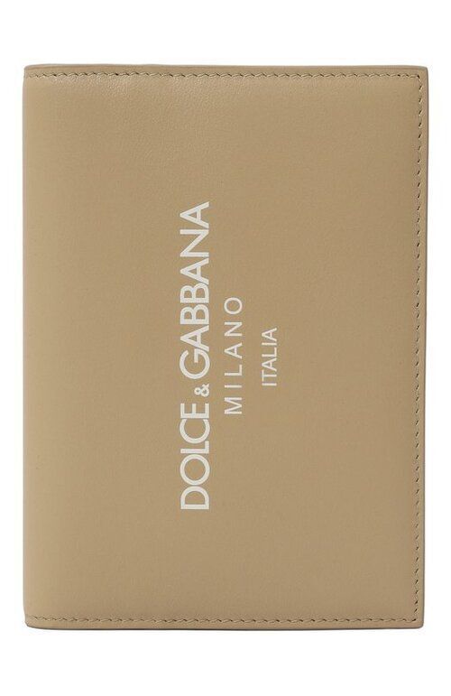 Кожаная обложка для паспорта Dolce & Gabbana