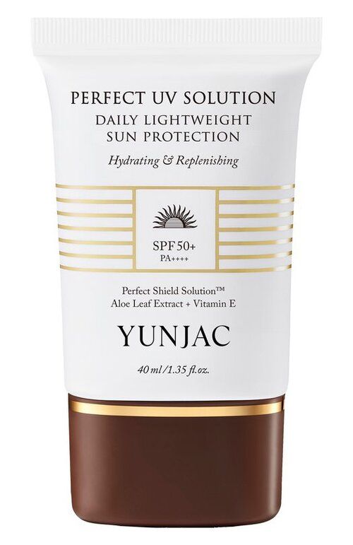 Легкий солнцезащитный крем для лица SPF 50 Perfect UV Daily Lightweight Sun Protection (40ml) Yunjac