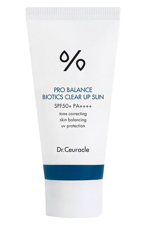 Солнцезащитный крем с пробиотиками Pro balance bioticsc clear up sun (50ml) Dr.Ceuracle