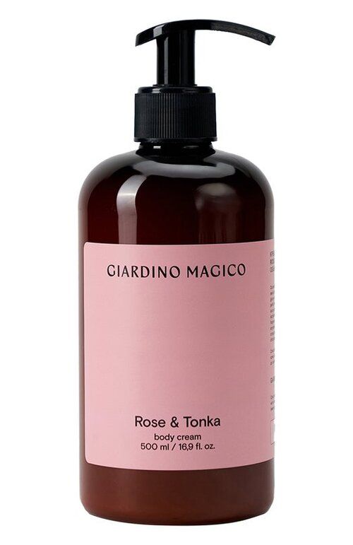 Крем для тела Rose & Tonka (500ml) Giardino Magico