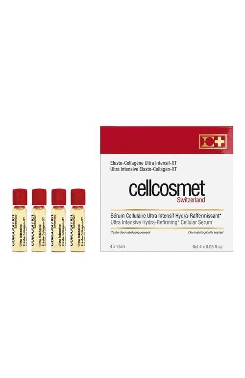 Клеточная сыворотка с эласто-коллагеном "Ультраинтенсив" (4x1,5ml) Cellcosmet&Cellmen