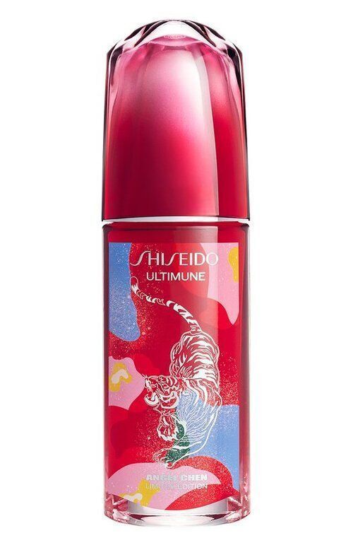 Концентрат, восстанавливающий энергию кожи III Ultimune, Angel Chen Limited Edition (75ml) Shiseido