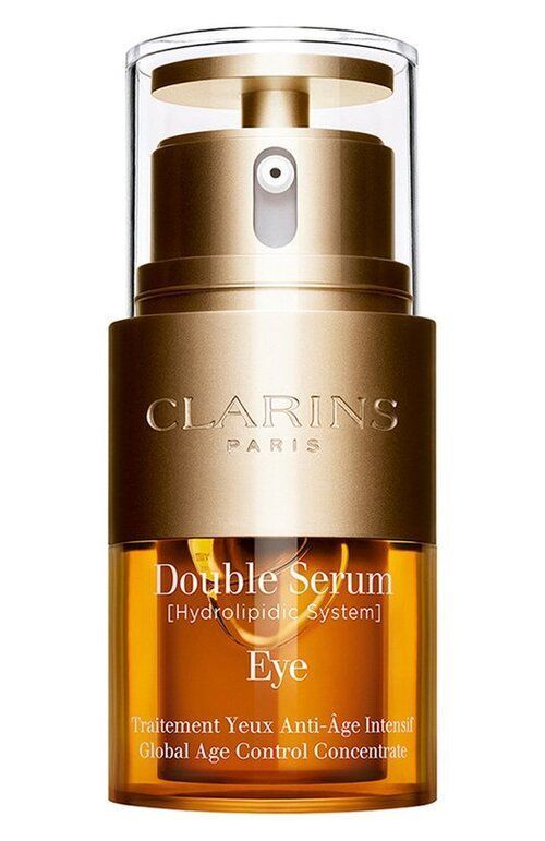 Комплексная омолаживающая двойная сыворотка для кожи вокруг глаз Double Serum Eye (20ml) Clarins