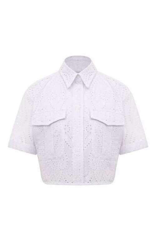 Хлопковая рубашка Forte Dei Marmi Couture