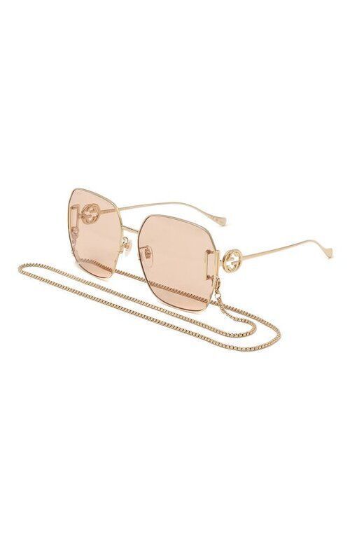 Солнцезащитные очки с цепочкой Gucci