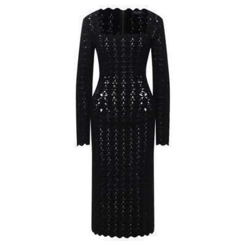 Платье из шерсти и кашемира Dolce & Gabbana