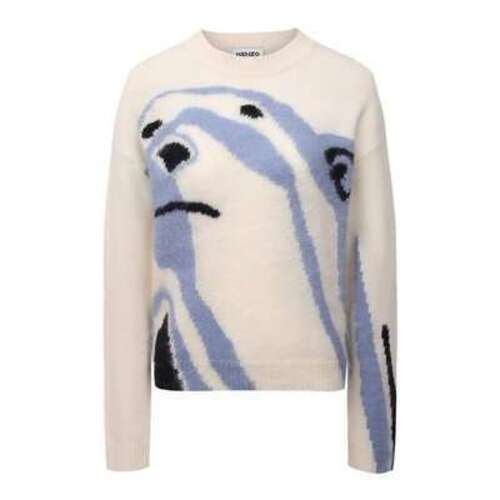 Шерстяной пуловер Polar Bear Kenzo