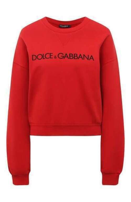 Хлопковый свитшот Dolce & Gabbana