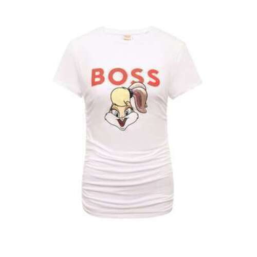 Хлопковая футболка Looney Tunes x Boss BOSS