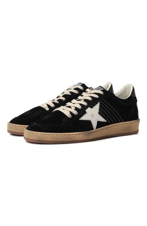 Замшевые кеды Ballstar Golden Goose Deluxe Brand