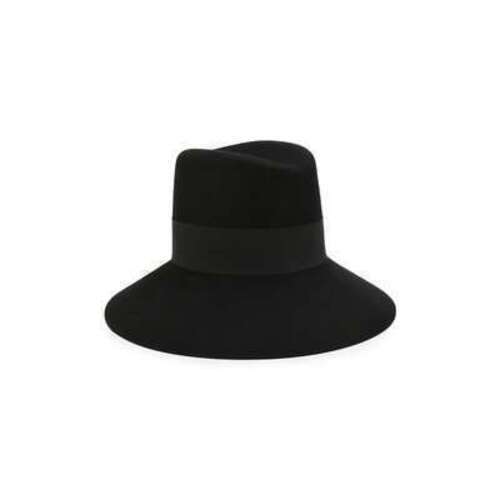 Фетровая шляпа с лентой Saint Laurent
