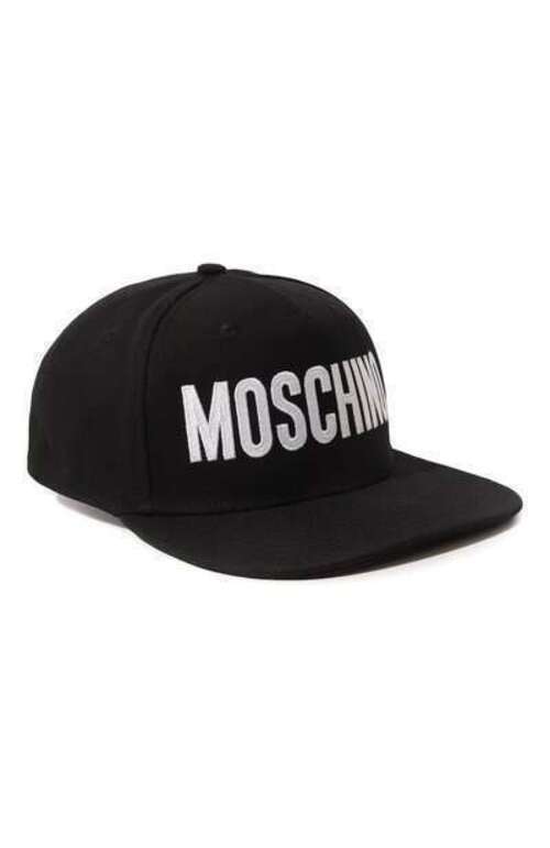 Хлопковая бейсболка Moschino
