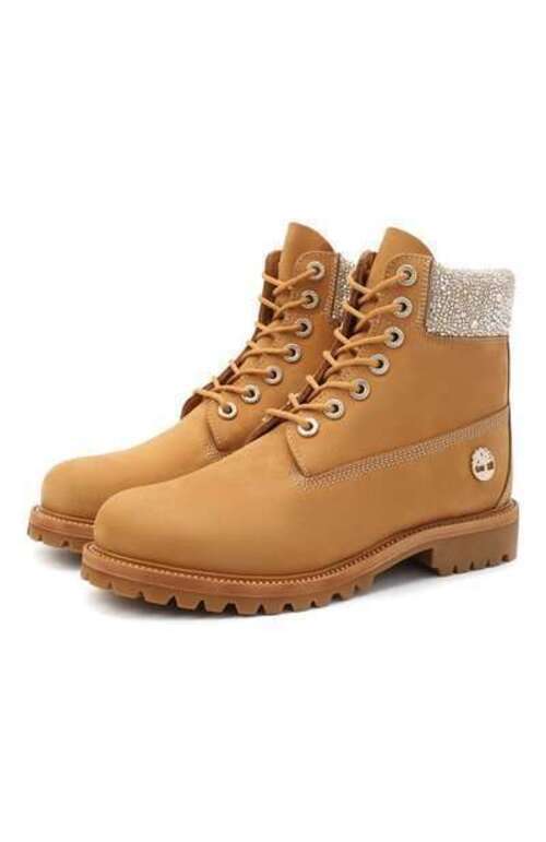 Кожаные ботинки JC x Timberland Jimmy Choo