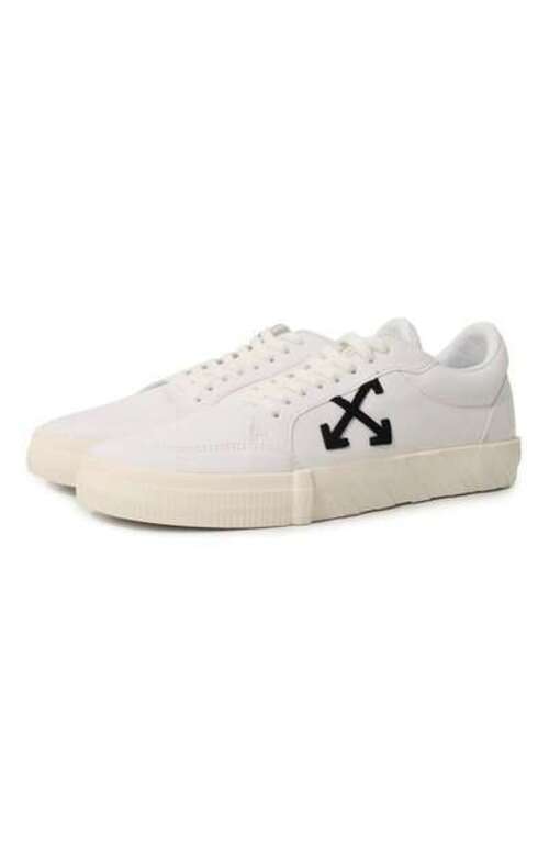 Текстильные кеды Vulcanized Off-White