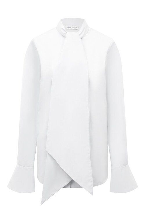 Хлопковая блузка Nina Ricci