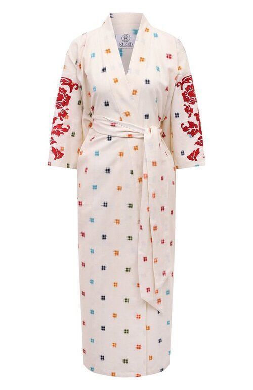 Хлопковое платье-кимоно Kleed Loungewear