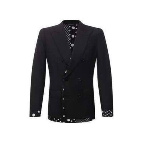 Пиджак из шерсти и шелка Dolce & Gabbana