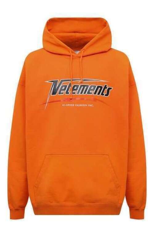 Хлопковое худи VETEMENTS