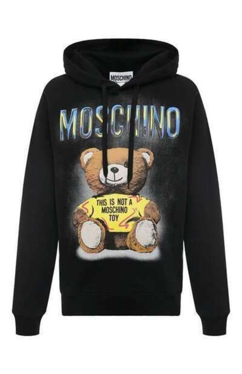 Хлопковое худи Moschino