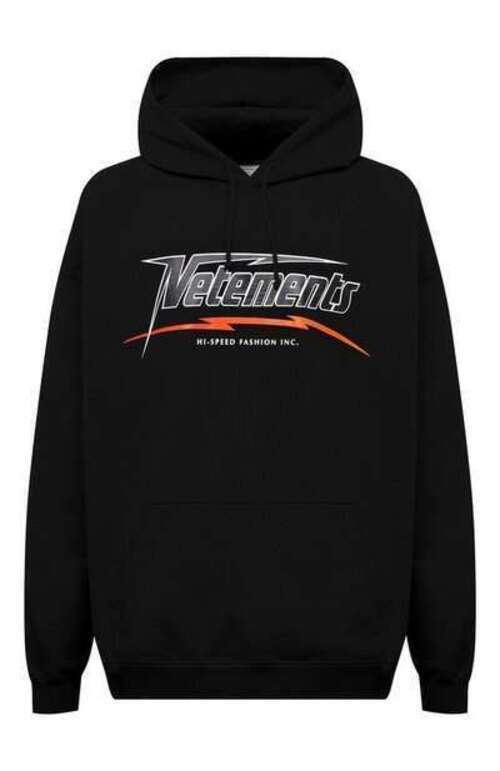 Хлопковое худи VETEMENTS