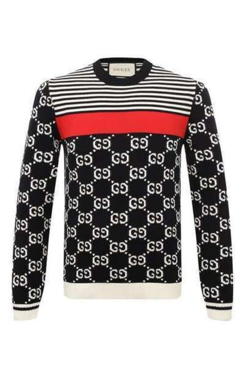 Хлопковый свитер Gucci
