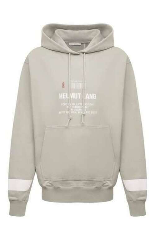 Хлопковое худи Helmut Lang