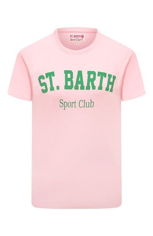 Хлопковые футболка MC2 Saint Barth