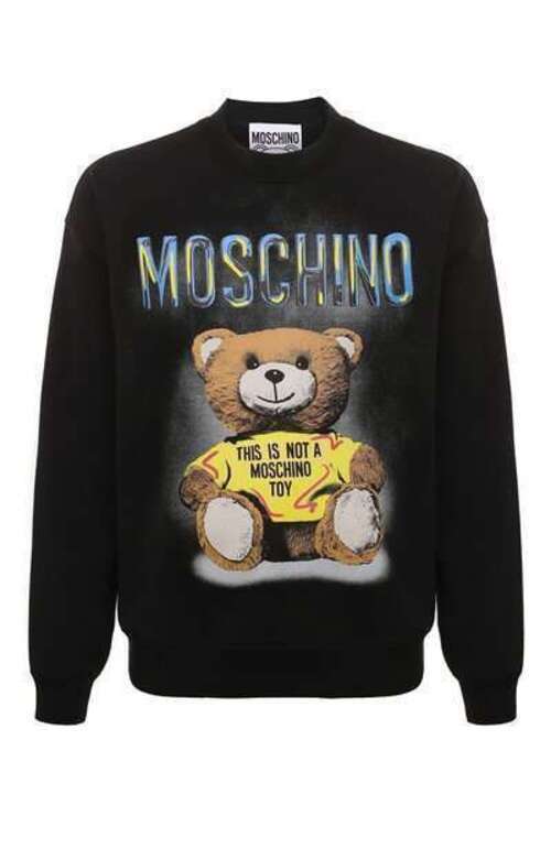 Хлопковый свитшот Moschino