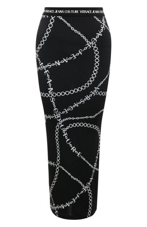 Юбка из вискозы Versace Jeans Couture