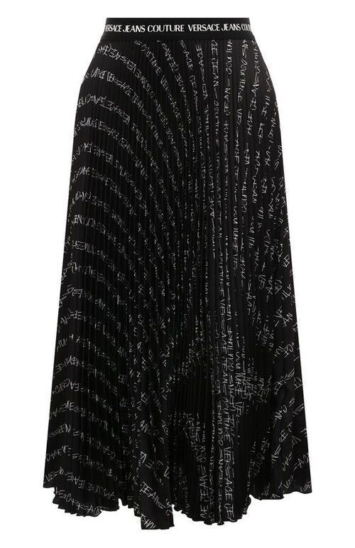 Плиссированная юбка Versace Jeans Couture