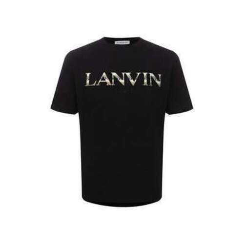 Хлопковая футболка Lanvin