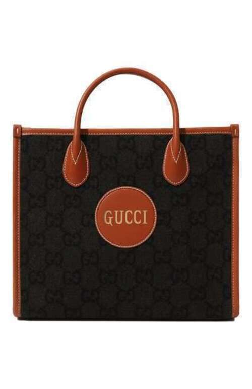 Текстильная сумка-тоут Gucci